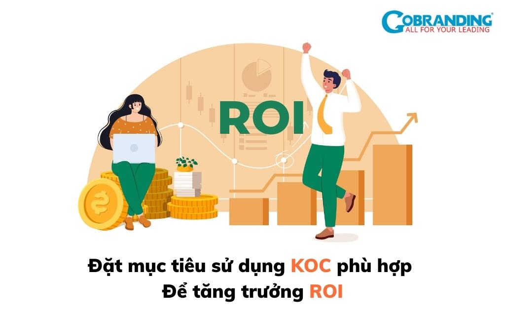 đạt được ROI tích cực với KOC marketing
