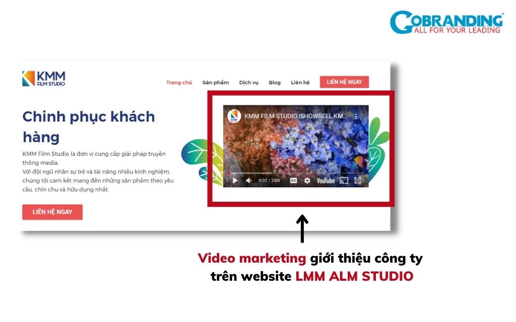 Ví dụ về video marketing