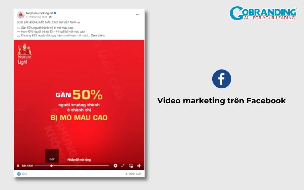 Video marketing trên Facebook